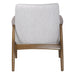 Uttermost Bev White Accent Chair 23519
