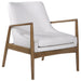 Uttermost Bev White Accent Chair 23519