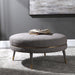 Uttermost Blake Modern Taupe Ottoman 23524