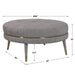 Uttermost Blake Modern Taupe Ottoman 23524