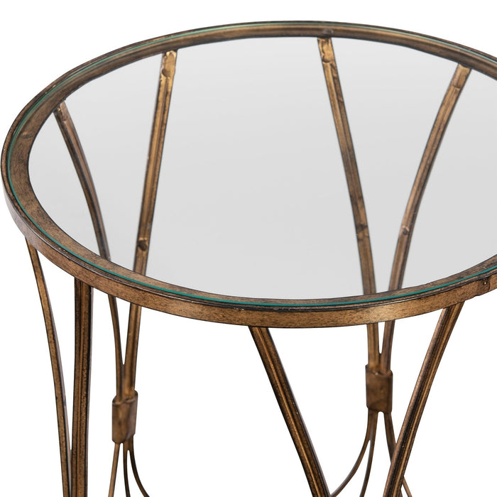 Uttermost Kalindra Gold Accent Table 25056