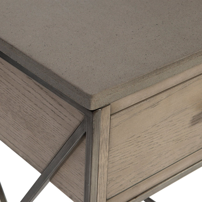 Uttermost Cartwright Gray Side Table 25367