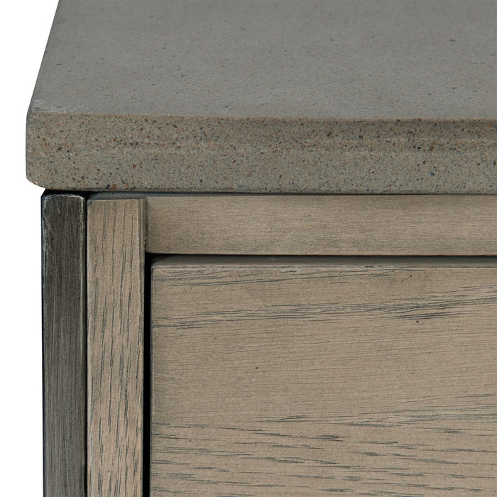 Uttermost Cartwright Gray Side Table 25367