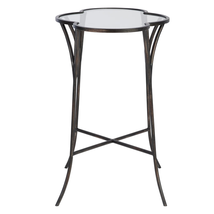 Uttermost Adhira Glass Accent Table 25368