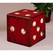 Uttermost Dice Red Accent Table 24168