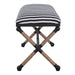 Uttermost Braddock Striped Bench 23527