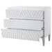 Uttermost Colby White Drawer Chest 25382