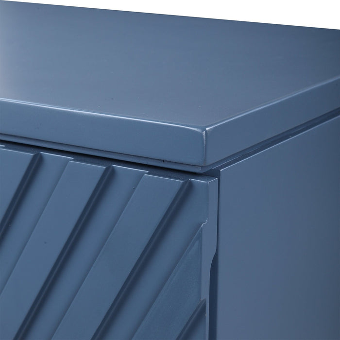 Uttermost Colby Blue Drawer Chest 25383