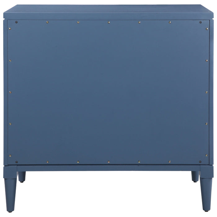 Uttermost Colby Blue Drawer Chest 25383