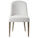 Uttermost Brie Armless Chair, White,Set Of 2 23558-2