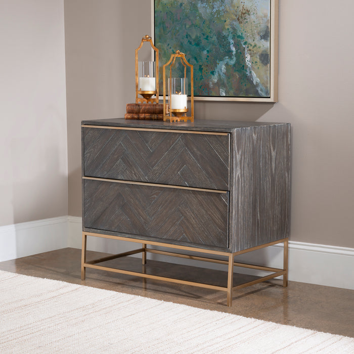 Uttermost Armistead Dark Walnut Drawer Chest 25376