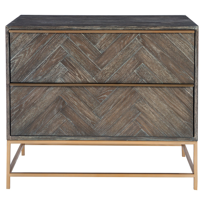 Uttermost Armistead Dark Walnut Drawer Chest 25376