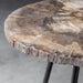 Uttermost Mircea Petrified Wood Accent Table 25461