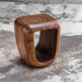 Uttermost Loophole Wooden Accent Stool 25457