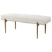 Uttermost Olivier White Bench 23572
