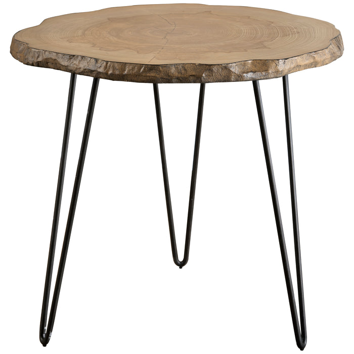 Uttermost Runay Wood Slab Side Table 25468