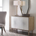 Uttermost Dani 4 Door White Cabinet 25084