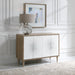 Uttermost Dani 4 Door White Cabinet 25084