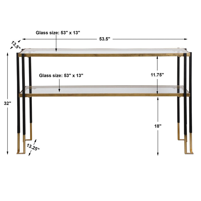 Uttermost Kentmore Modern Console Table 24978