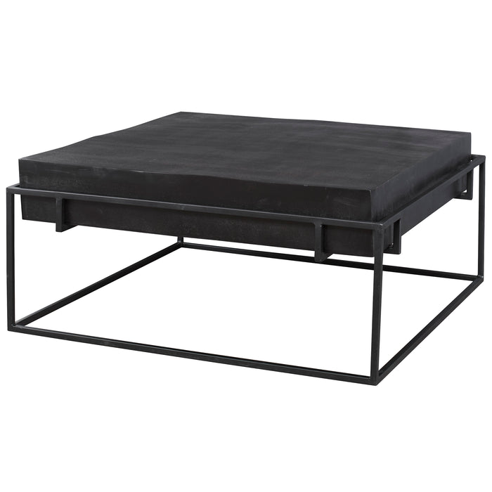Uttermost Telone Modern Black Coffee Table 25111