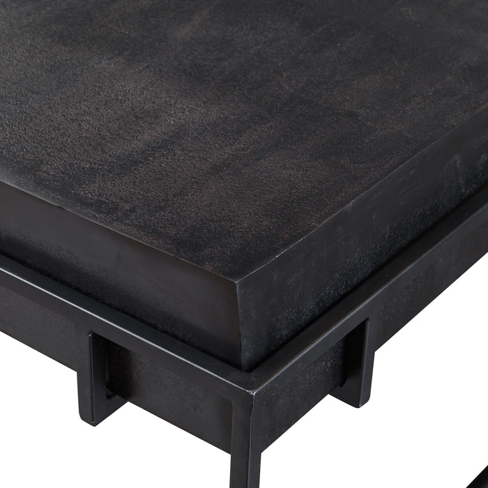 Uttermost Telone Modern Black Coffee Table 25111