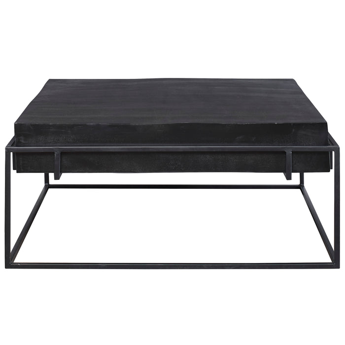 Uttermost Telone Modern Black Coffee Table 25111