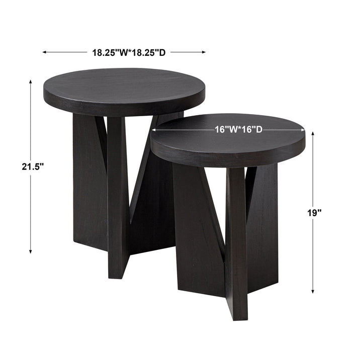 Uttermost Nadette Nesting Tables, S/2 25467