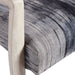 Uttermost Watercolor Gray Chenille Accent Chair 23587