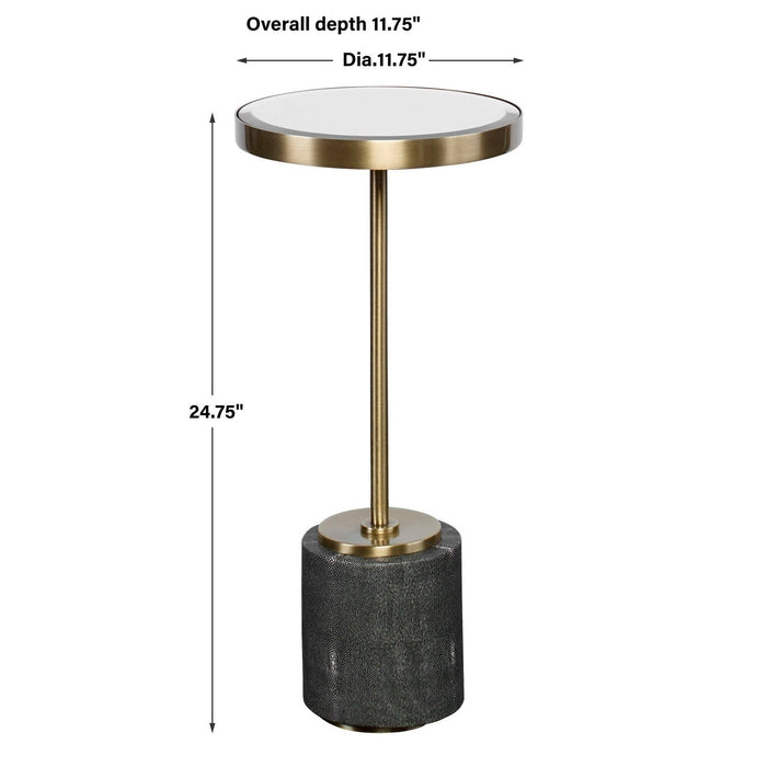 Uttermost Laurier Mirrored Accent Table 24998
