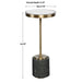 Uttermost Laurier Mirrored Accent Table 24998