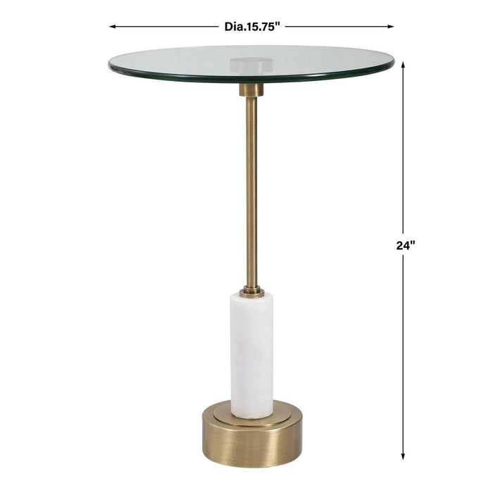 Uttermost Portsmouth Round Accent Table 25130