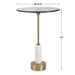 Uttermost Portsmouth Round Accent Table 25130