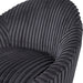 Uttermost Crue Gray Fabric Swivel Chair 23599