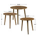 Uttermost Kasai Gold Coffee Tables, S/3 25148