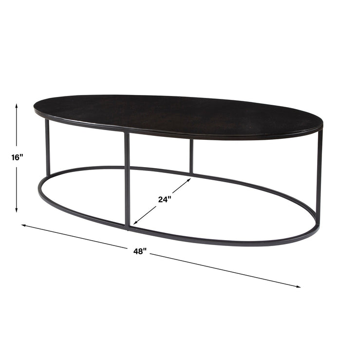 Uttermost Coreene Oval Coffee Table 25152
