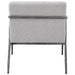 Uttermost Brisbane Light Gray Accent Chair 23660
