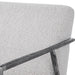 Uttermost Brisbane Light Gray Accent Chair 23660