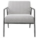 Uttermost Brisbane Light Gray Accent Chair 23660