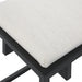 Uttermost Paradox Iron & Fabric Bench 23674
