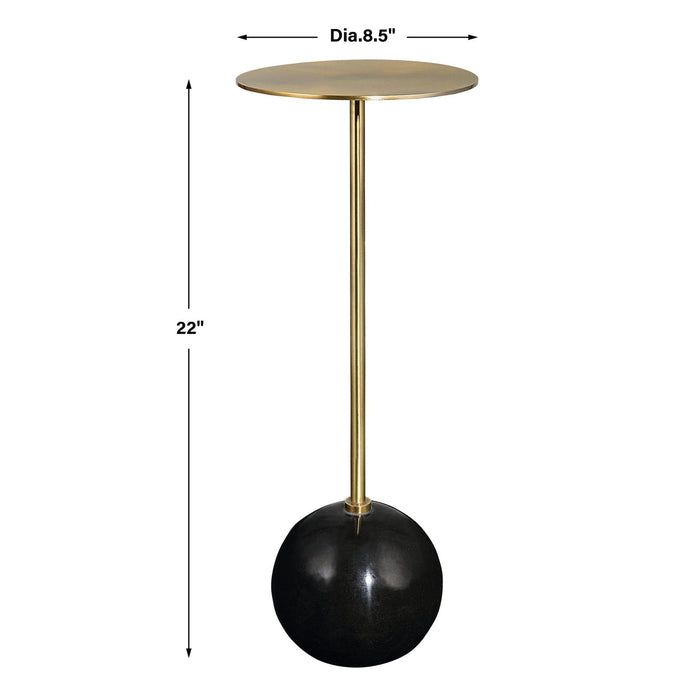 Uttermost Gimlet Brass Drink Table 25181