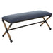 Uttermost Firth Rustic Navy Bench 23713