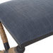 Uttermost Firth Rustic Navy Bench 23713