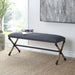 Uttermost Firth Rustic Navy Bench 23713