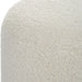 Uttermost Arles White Shearling Ottoman 23715