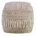 Uttermost Boheme Wool & Hemp Pouf 23972