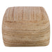 Uttermost Camden Braided Hemp Pouf 23973