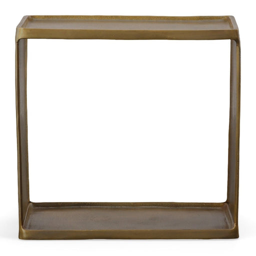 Uttermost Derwent Antique Brass Side Table 25232
