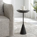Uttermost Midnight Accent Table 25235