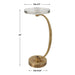 Uttermost Waveney Brass Drink Table 25227