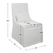 Uttermost Coley White Armless Chair 23728